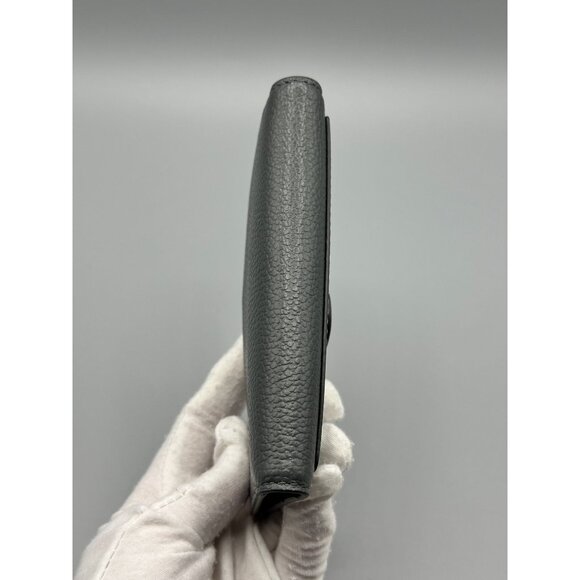 Michael Kors Charm Medium Tab Pocket Leather Bifold Wallet in Slate NWT *READ* - Picture 7 of 16